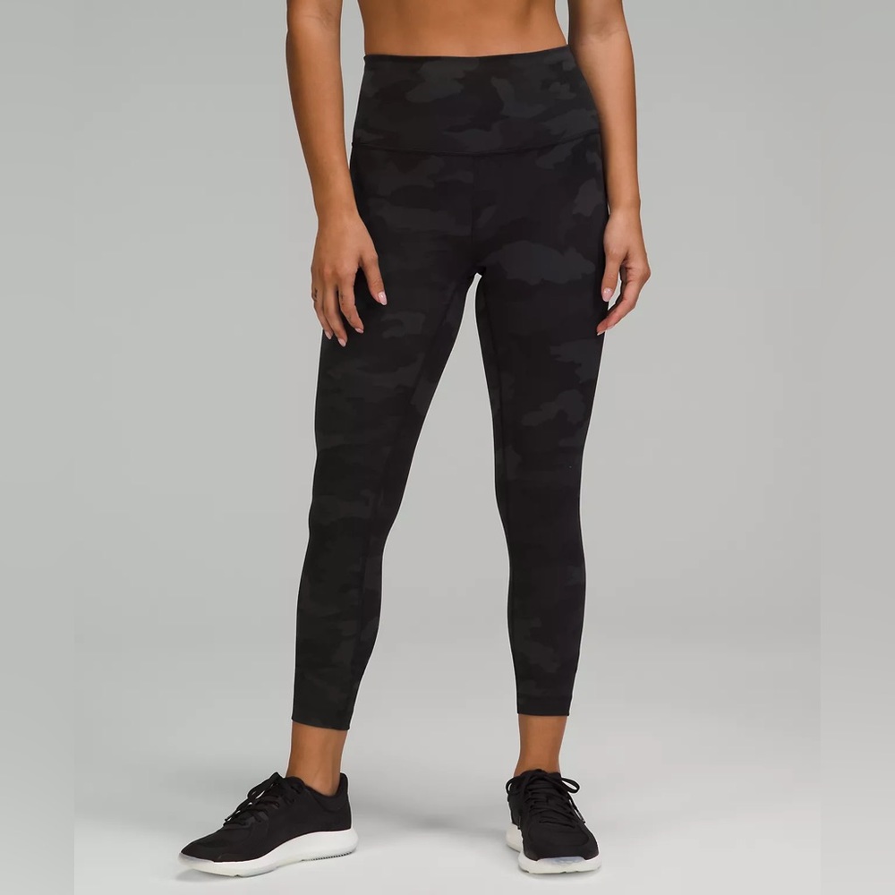 NEW LULULEMON Heritage 365 Camo Deep Coal Multi SIZE 4